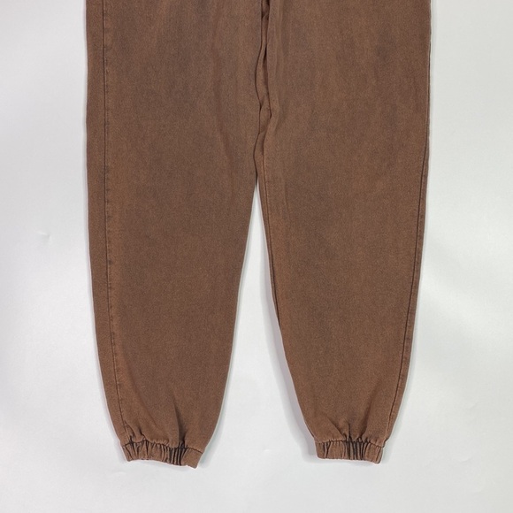 ASOS Acid Brown Wash Oversized Jogger Pants Size 0 - Picture 4 of 14